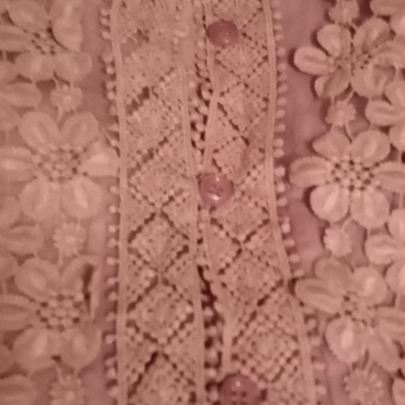 POL Dress Woven Cotton Mystic Grey Small - Picture 6 of 6